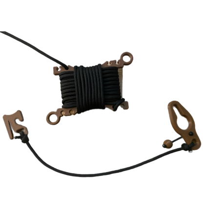3D PRINTED 550 PARACORD SPOOL WINDER - Image 3