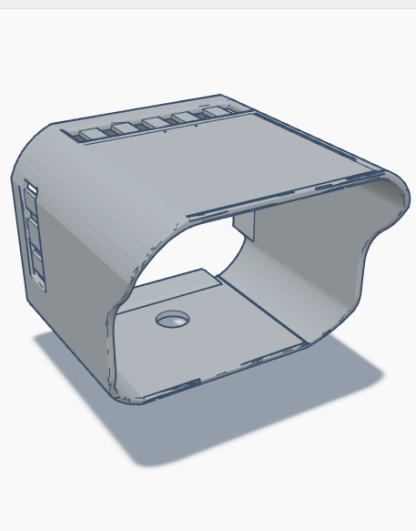 3D PRINTED GARMIN C1 PRO SUN SHEILD