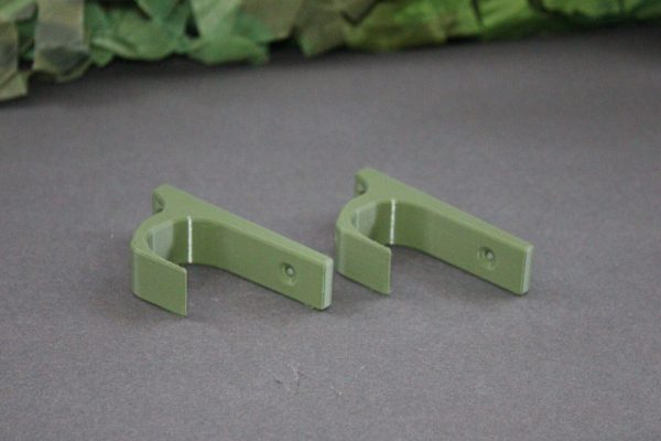 Small Universal Wall Mount Shotgun/Rifle Gun Rack Display Storage Hooks - Image 5