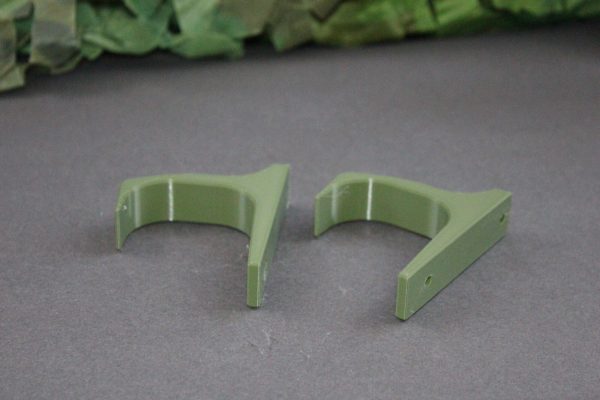 Large Universal Wall Mount Shotgun/Rifle Gun Rack Display Storage Hooks - Image 4