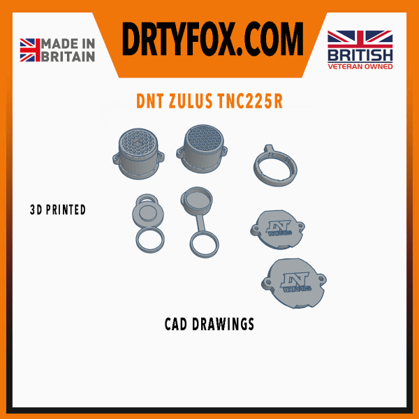 DNT ZULUS TNC225R LENS CAPS FULL SET