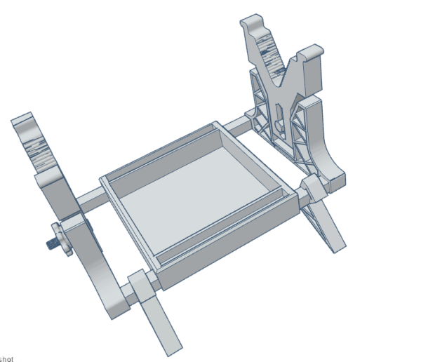 3D Printed Deluxe Adjustable Gun cleaning / shooting rest air rifle shooting - Image 3