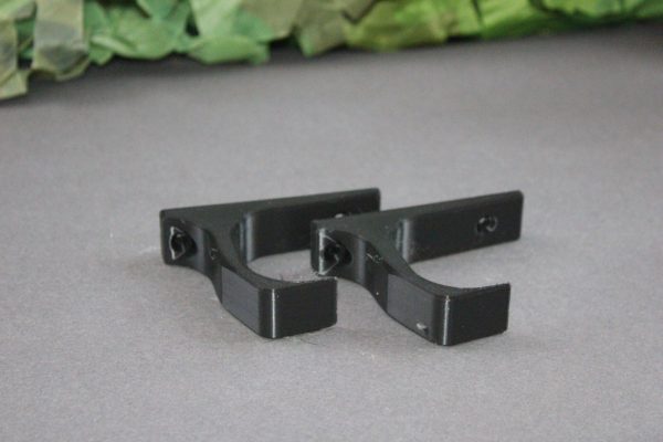 Large Universal Wall Mount Shotgun/Rifle Gun Rack Display Storage Hooks - Image 3