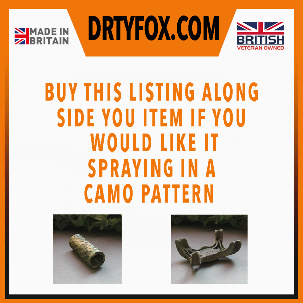 Camouflage spray service