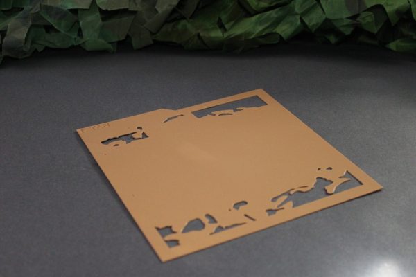 CAMO SPRAY PAINT STENCIL SET- 7 DIFFERENT STENCILS 3D PRINTED - Image 3