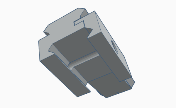 3D Printed Tactical Helmet Picatinny extension bar - Image 4