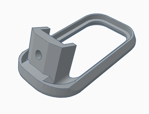 3D Printed SMALL Magwell Adapter for Glock 17 Gen3/4 - Image 3