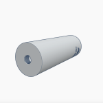 Cylindrical metal object with a threaded end, commonly used in mechanical applications.